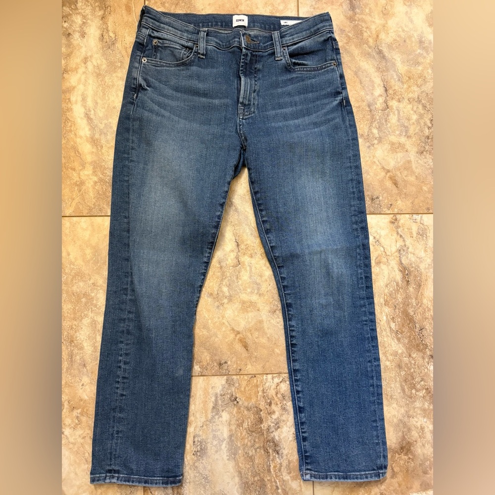 Edwin Jeans Jamie Boyfriend Blue Denim Women’s Size 25